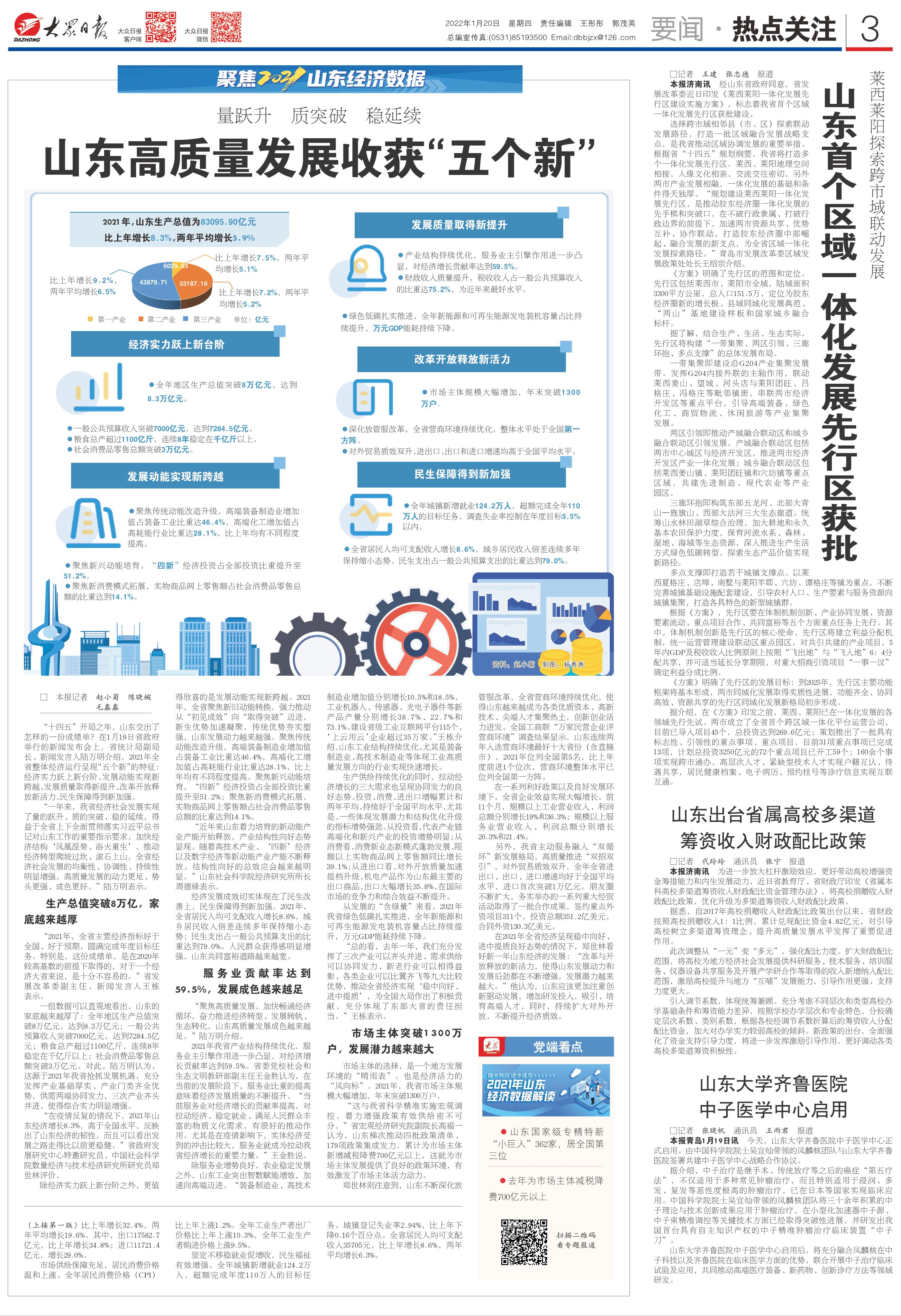 山东新发展动态深度解读，最新报告揭示山东省崭新面貌